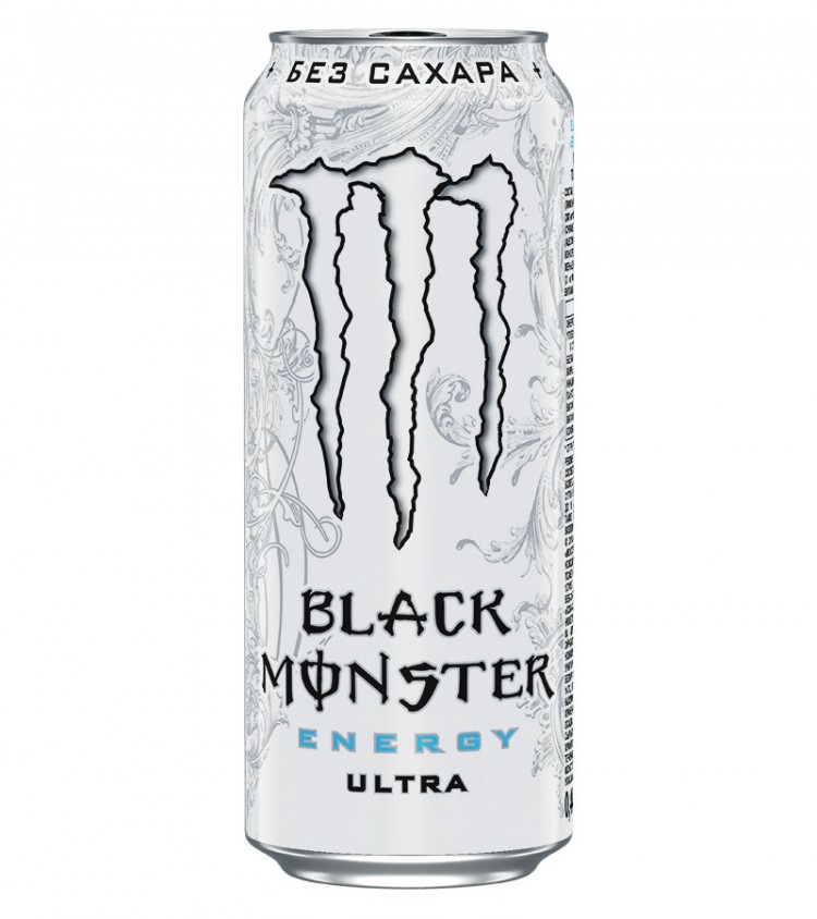 BLACK MONSTER ENERGY ULTRA (500МЛ)