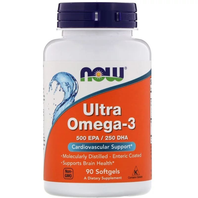 NOW ULTRA OMEGA-3 (90КАПС)